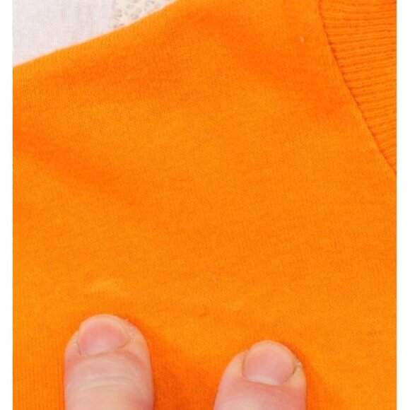 Tennessee Volunteers Spell Out Orange T-Shirt XL By Red Oak 100% Cotton For Men - Picture 7 of 9